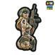 M-Tac нашивка Tactical girl №4 PVC tattoo Пантера 51116214 фото 1