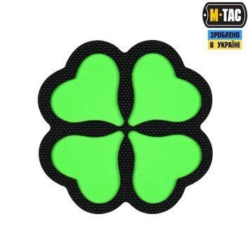 M-Tac нашивка Конюшина GID Black/Green 51510002 фото