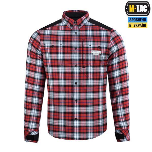 M-Tac сорочка Redneck Cotton Shirt Повернись Живим Red 20105033_XS/R фото