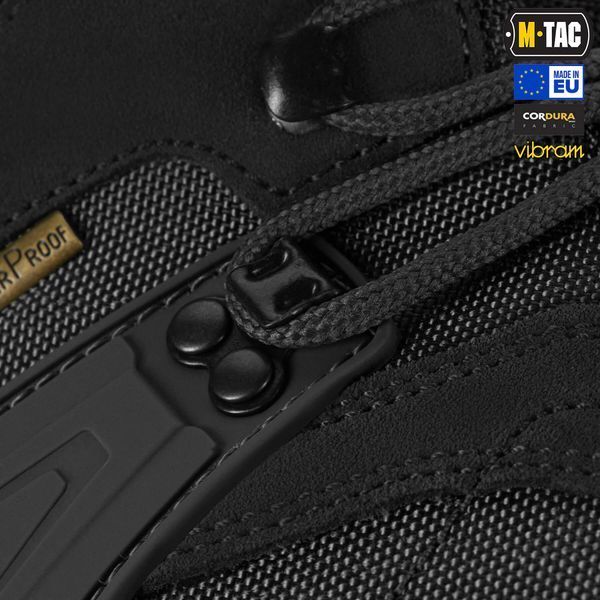 M-Tac черевики тактичні демісезонні Pro Line Black 2J0158MTPLV-007_36 фото