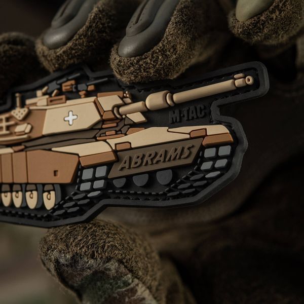 M-Tac нашивка ABRAMS (PVC) coyote 51348357 фото