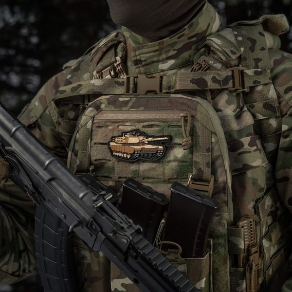 M-Tac нашивка ABRAMS (PVC) coyote 51348357 фото