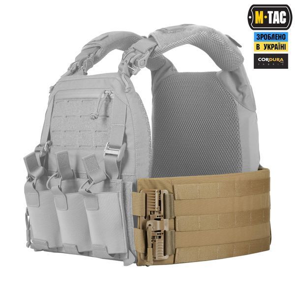 M-Tac камербанд з балістичними пакетами 2 клас для Cuirass QRS Coyote 10269005_2XS фото