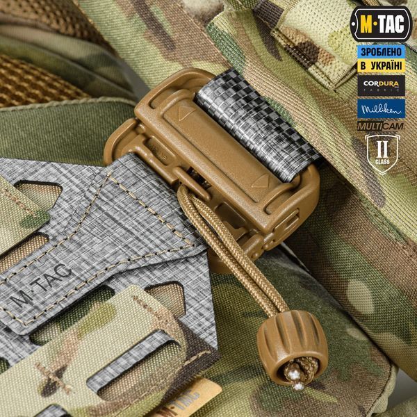 M-Tac плитоноска Cuirass Tiger Elite 2 клас захисту (розмір плити XL) Multicam 10521008_M/L фото