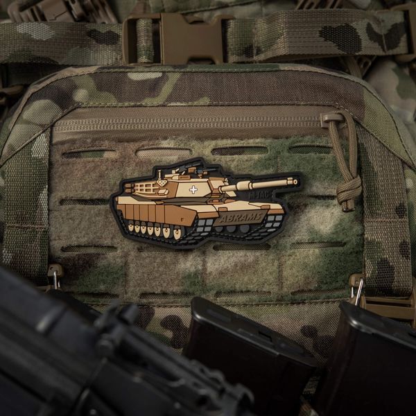 M-Tac нашивка ABRAMS (PVC) coyote 51348357 фото