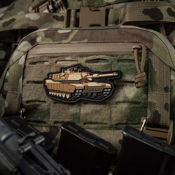 M-Tac нашивка ABRAMS (PVC) coyote 51348357 фото