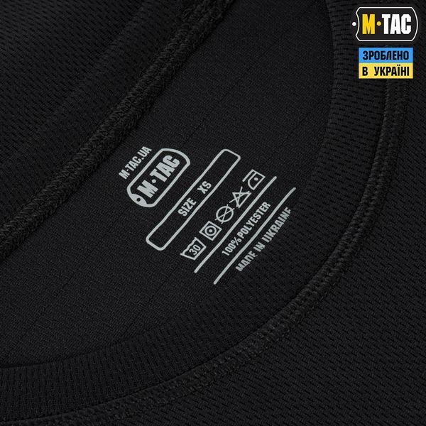 M-Tac футболка реглан потовідвідна тактична Summer Black 80054002_XS фото