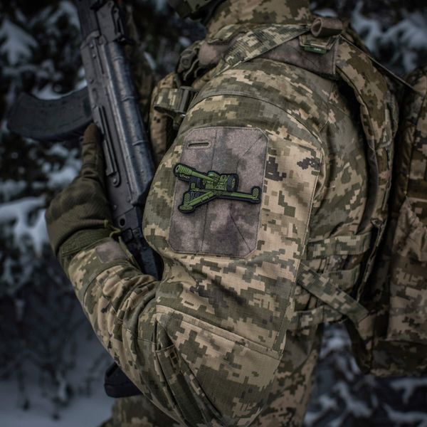 M-Tac нашивка Гаубиця Д-30 PVC Olive 51482001 фото
