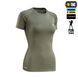 M-Tac футболка Ultra Light Polartec Lady Army Olive 51406062_2XS фото 3