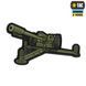 M-Tac нашивка Гаубиця Д-30 PVC Olive 51482001 фото 1