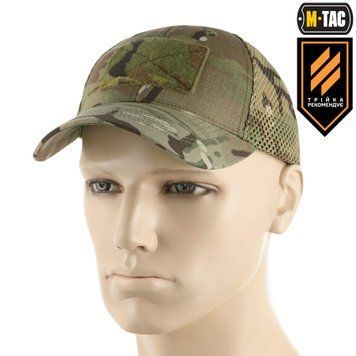 M-Tac бейсболка тактична з сіткою Elite NYCO Extreme Multicam 40600008_XS фото