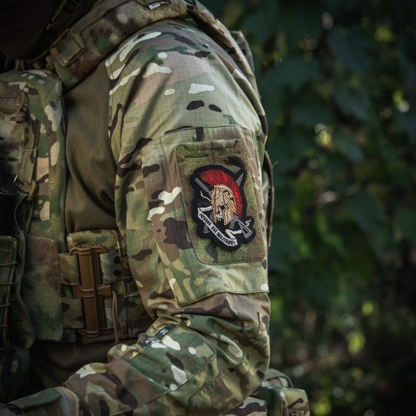 M-Tac нашивка шолом Vivere Est Militare (вишивка) 58341000 фото