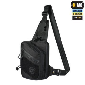 M-Tac сумка Sling Pistol Bag Elite Hex з липучкою Black 51403002 фото