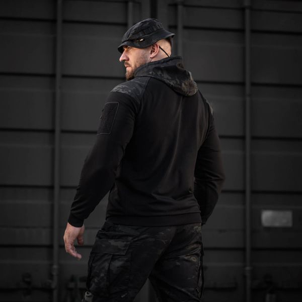 M-Tac кофта Hoodie Combat Black Edition Black Multicam 20544208_XS фото