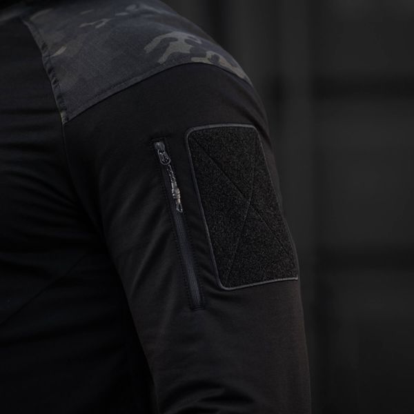 M-Tac кофта Hoodie Combat Black Edition Black Multicam 20544208_XS фото