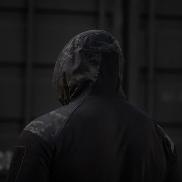 M-Tac кофта Hoodie Combat Black Edition Black Multicam 20544208_XS фото