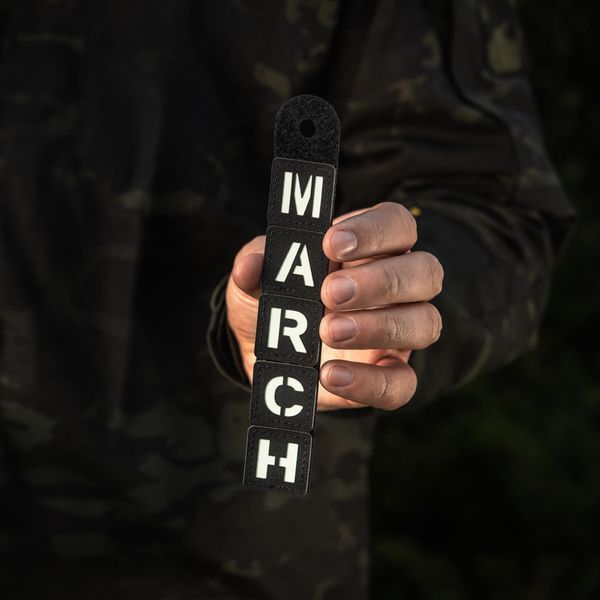 M-Tac нашивка MARCH Black/GID 51596299 фото