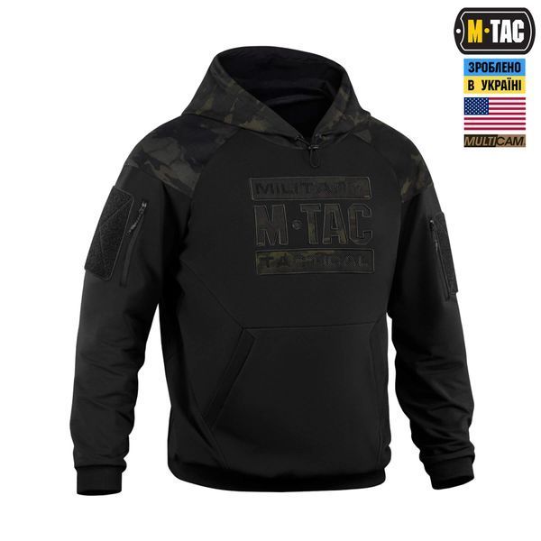 M-Tac кофта Hoodie Combat Black Edition Black Multicam 20544208_XS фото
