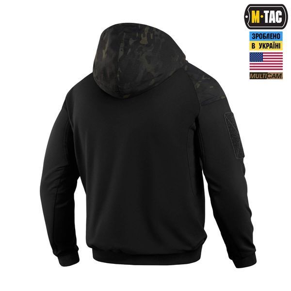 M-Tac кофта Hoodie Combat Black Edition Black Multicam 20544208_XS фото