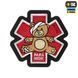 M-Tac нашивка Paramedic Ведмідь (вишивка) Bronze/Black 51480014 фото 1