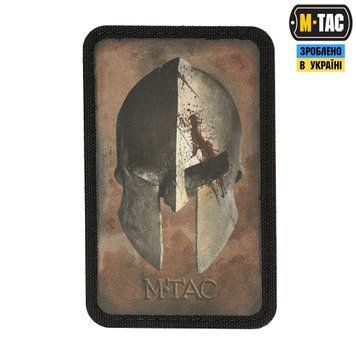 M-Tac нашивка Spartan Helmet Coyote/Black 51102005 фото