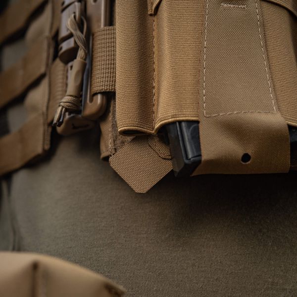 M-Tac передня панель для плитоноски Cuirass QRS на три магазина Coyote 10259005 фото