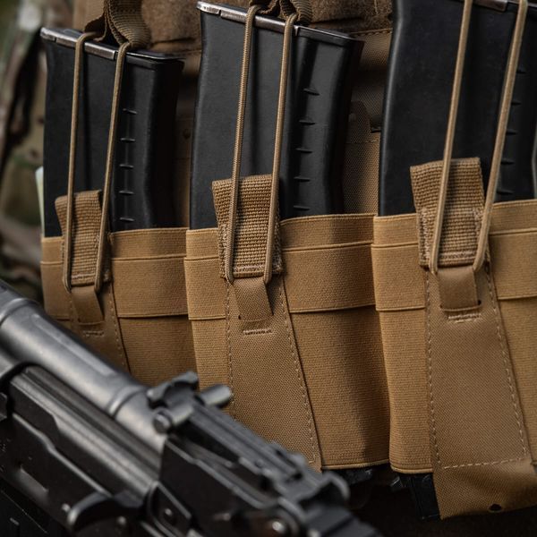 M-Tac передня панель для плитоноски Cuirass QRS на три магазина Coyote 10259005 фото