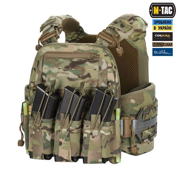 M-Tac плитоноска Cuirass Tiger FAST Elite (розмір плити М) Multicam 10448008_XS/S фото