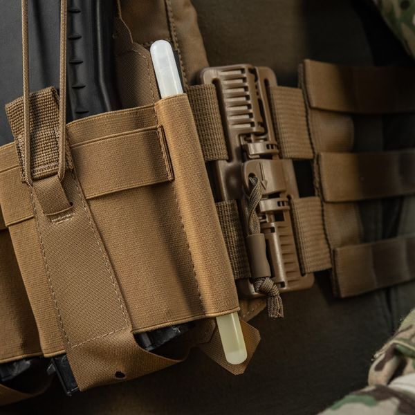 M-Tac передня панель для плитоноски Cuirass QRS на три магазина Coyote 10259005 фото