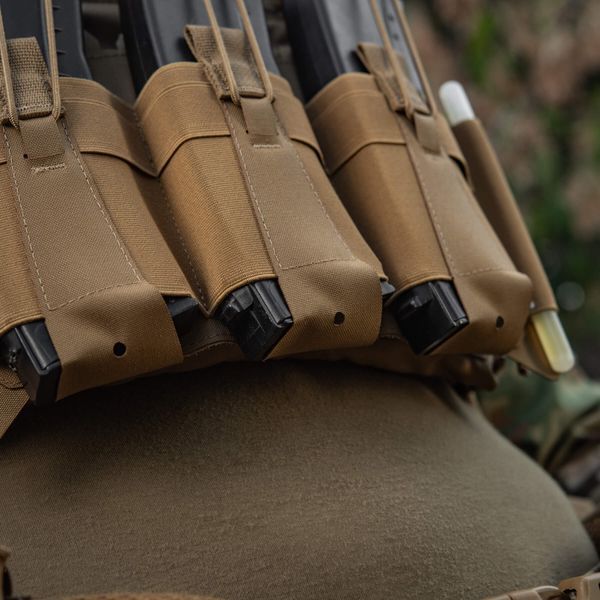 M-Tac передня панель для плитоноски Cuirass QRS на три магазина Coyote 10259005 фото