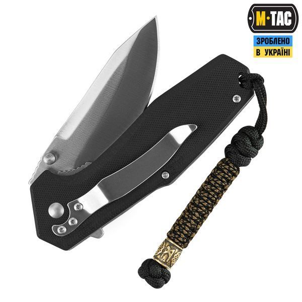 M-Tac темляк Scandinavian Mannaz Black 10278202 фото