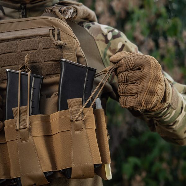 M-Tac передня панель для плитоноски Cuirass QRS на три магазина Coyote 10259005 фото