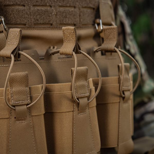 M-Tac передня панель для плитоноски Cuirass QRS на три магазина Coyote 10259005 фото