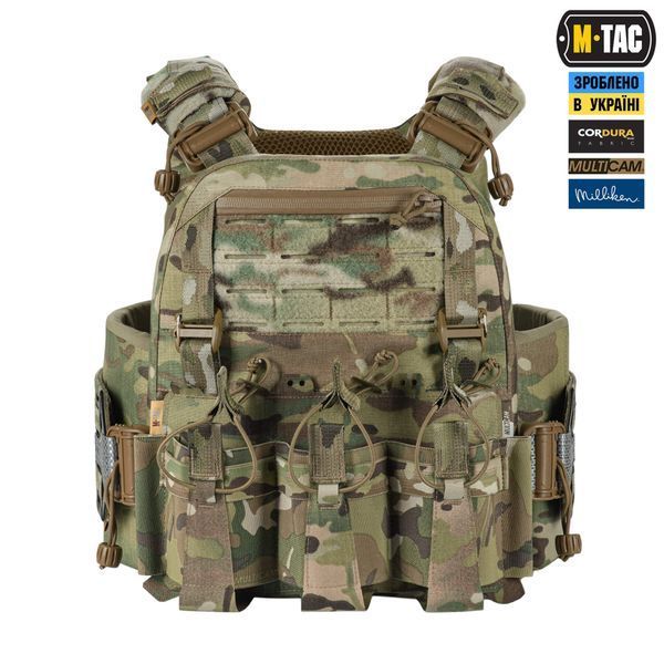 M-Tac плитоноска Cuirass Tiger FAST Elite (розмір плити М) Multicam 10448008_XS/S фото