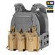 M-Tac передня панель для плитоноски Cuirass QRS на три магазина Coyote 10259005 фото 5