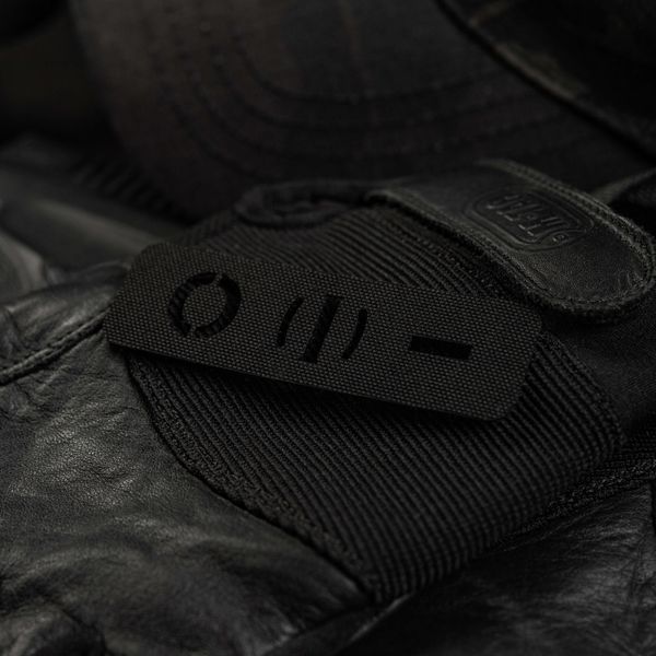 M-Tac нашивка група крові O (I) - наскрізна Laser Cut 25х80 Black 58329302 фото