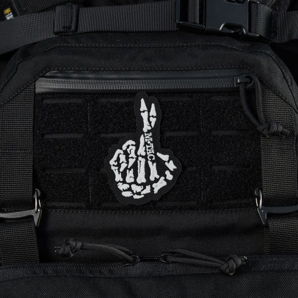 M-Tac нашивка Crossed Fingers (вишивка) Black 51431002 фото