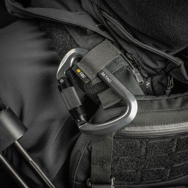 M-Tac карабін 10 см с байонетною муфтою Keylock сірий 60116011 фото