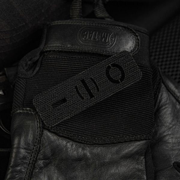 M-Tac нашивка група крові O (I) - наскрізна Laser Cut 25х80 Black 58329302 фото