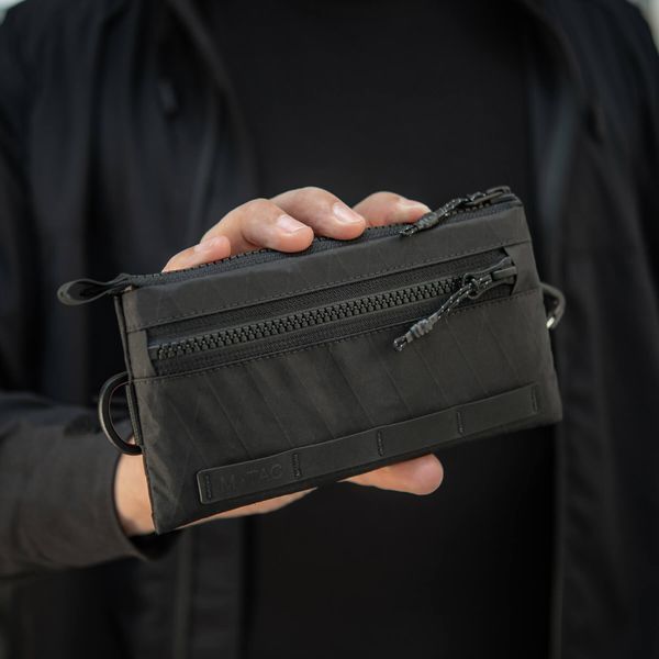 M-Tac гаманець горизонтальний з карабіном X-Pac Elite Black 10453002 фото