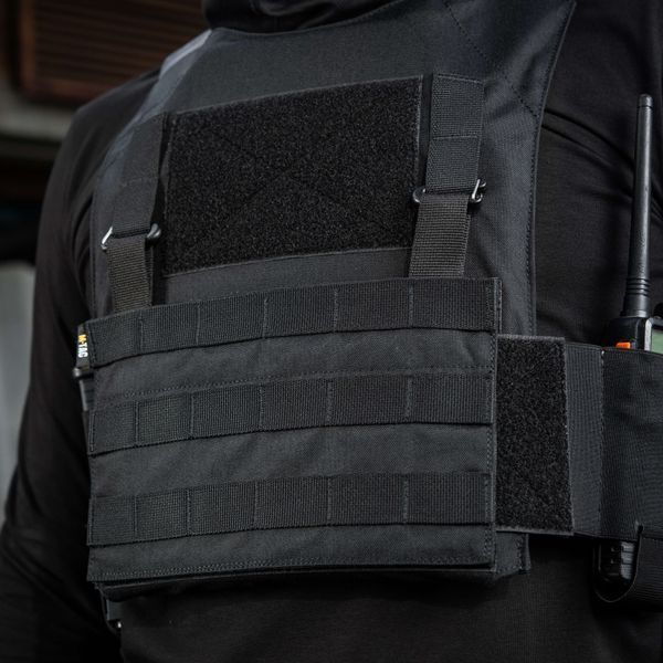 M-Tac передня панель для плитоноски Cuirass QRS Black 10169002 фото