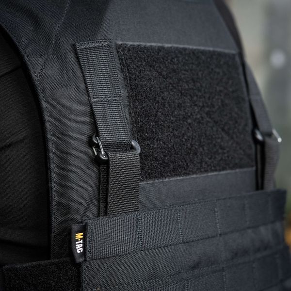 M-Tac передня панель для плитоноски Cuirass QRS Black 10169002 фото