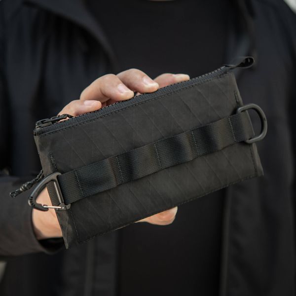 M-Tac гаманець горизонтальний з карабіном X-Pac Elite Black 10453002 фото