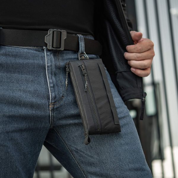 M-Tac гаманець горизонтальний з карабіном X-Pac Elite Black 10453002 фото