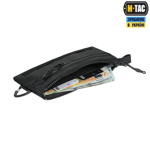 M-Tac гаманець горизонтальний з карабіном X-Pac Elite Black 10453002 фото