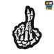 M-Tac нашивка Crossed Fingers (вишивка) Black 51431002 фото 1
