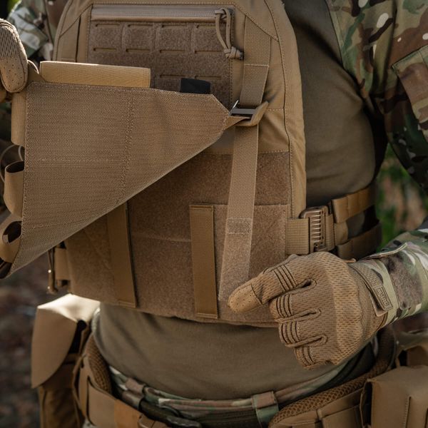 M-Tac передня панель для плитоноски Cuirass QRS XL на 4 магазина Coyote 10262005 фото