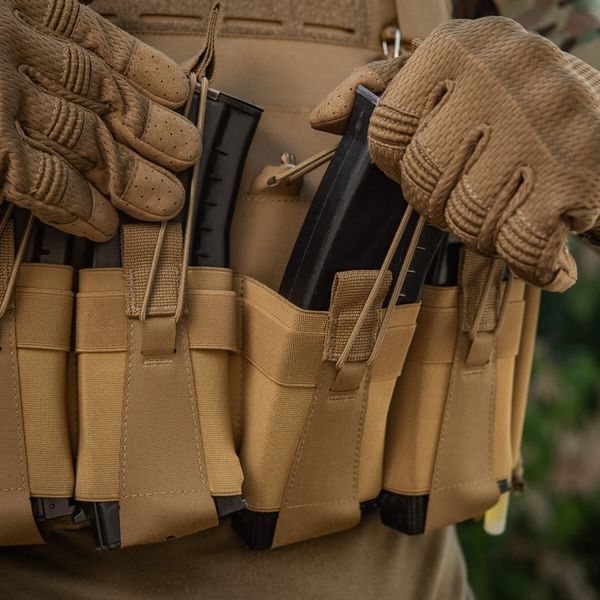 M-Tac передня панель для плитоноски Cuirass QRS XL на 4 магазина Coyote 10262005 фото