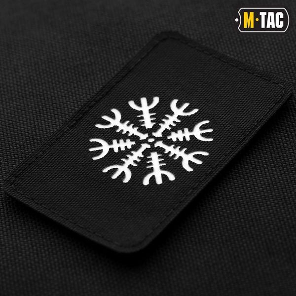 M-Tac нашивка шолом Жаху горизонтальна Laser Cut Black/GID 51222299 фото