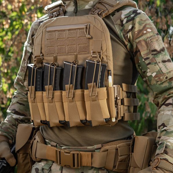 M-Tac передня панель для плитоноски Cuirass QRS XL на 4 магазина Coyote 10262005 фото